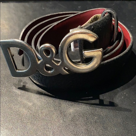 Dolce & Gabbana Other - D&G Black Belt with Large Logo